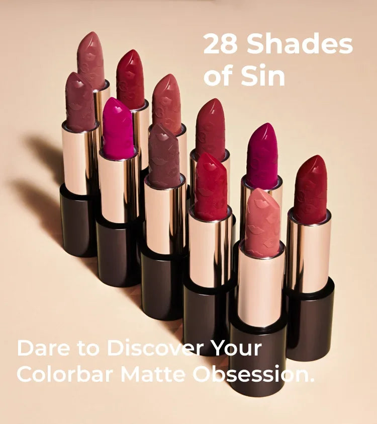 Colorbar Sinful Matte Lipcolor - Envious (3.5g)