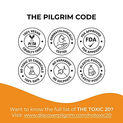 Pilgrim Vitamin C Invisible Sunscreen SPF 50 PA+++ (45 ml)