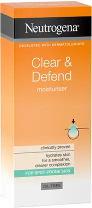 Neutrogena Clear & Defend Oil Free Moisturiser (50 ml)