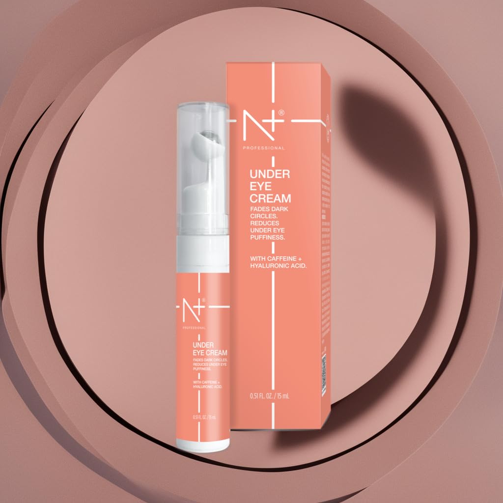 N+ Professional Under Eye Cream, with Caffeine + Hyaluronic acid (15 ml)