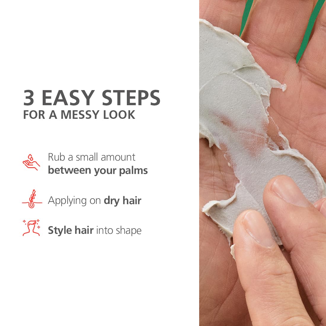 Schwarzkopf Professional OSiS+ Mess Up Hair Styling Matte Paste (100ml)