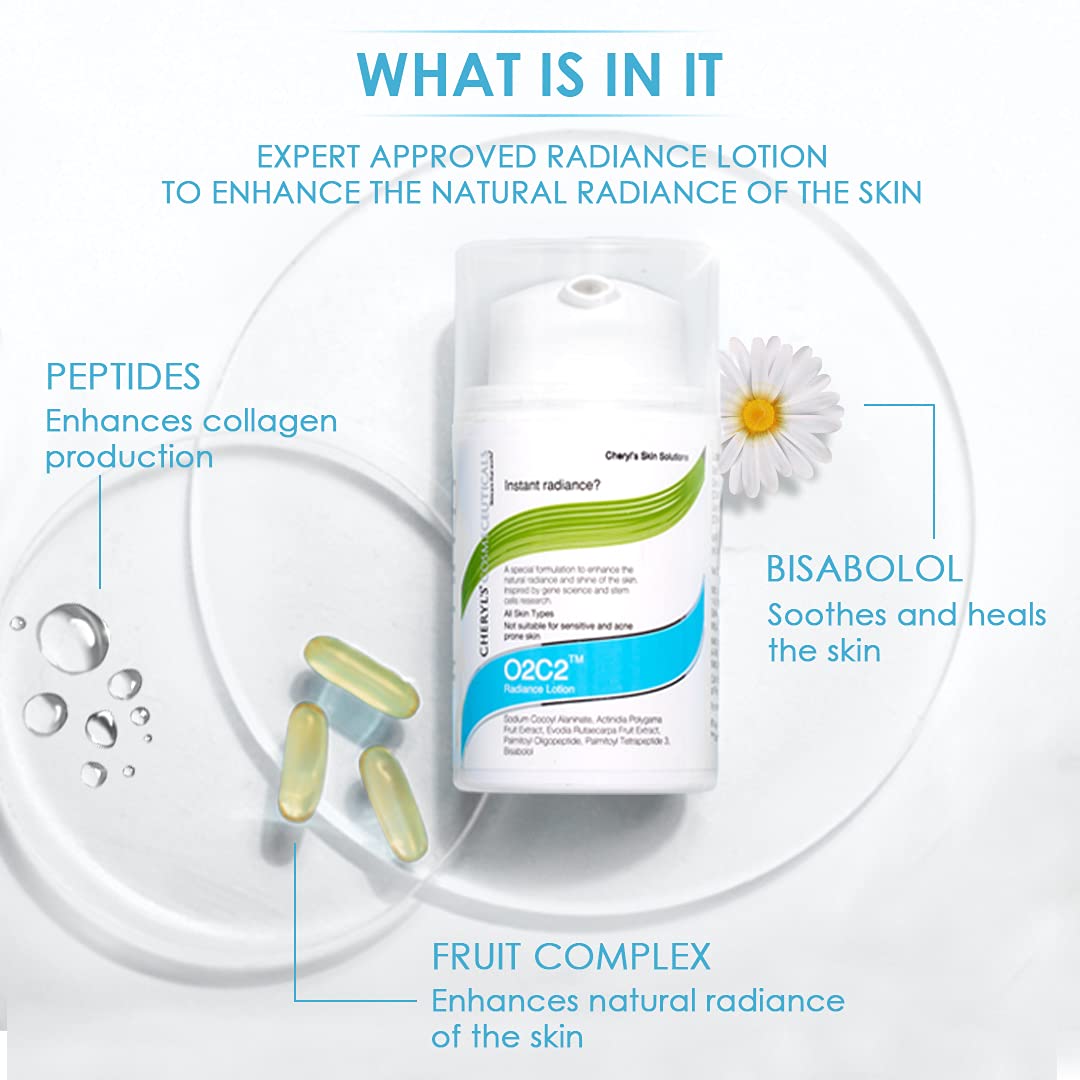 Cheryl's Cosmeceuticals O2C2 Radiance Lotion (50 g)