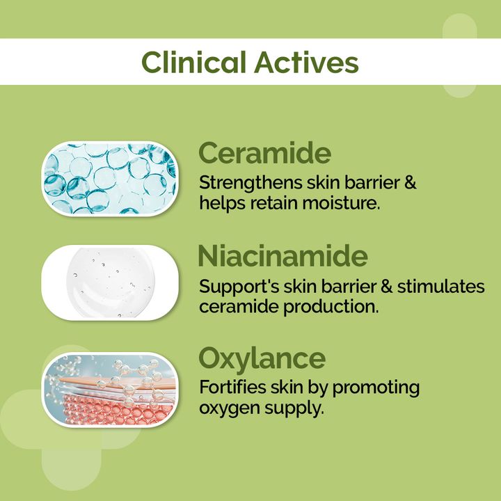 The Derma Co 4% Ceramide Barrier Repair Moisturizer with Ceramide, Niacinamide, and Oxylance (100 g)