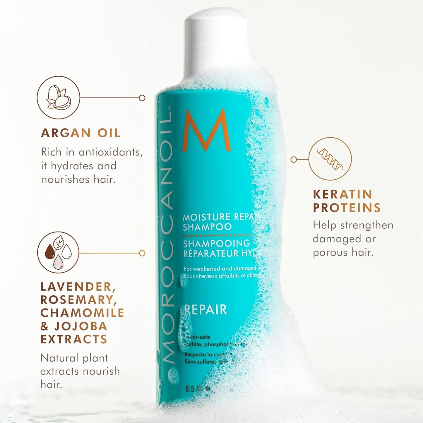 Moroccanoil Moisture Repair Shampoo (250ml)
