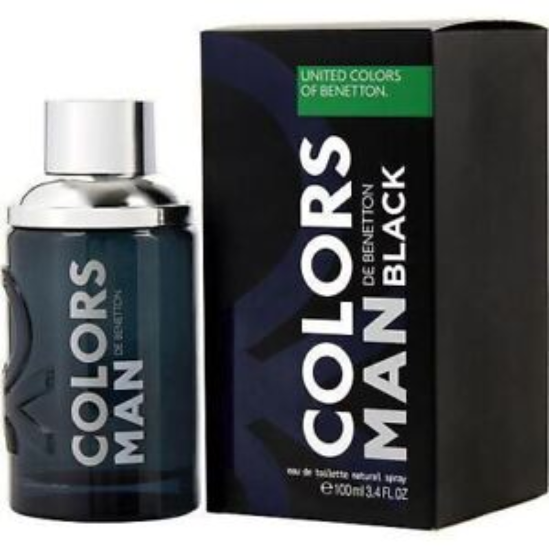 United Colors of Benetton Colors Man Black Eau de Toilette (100ml)