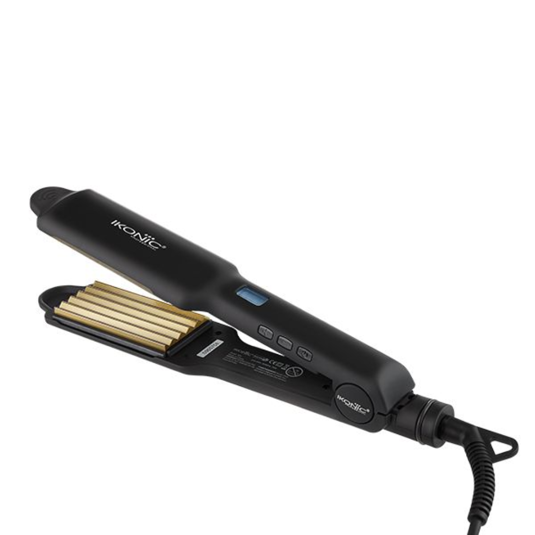 Ikonic Professional Crimper S9+ Hair Styler (Black )crew
