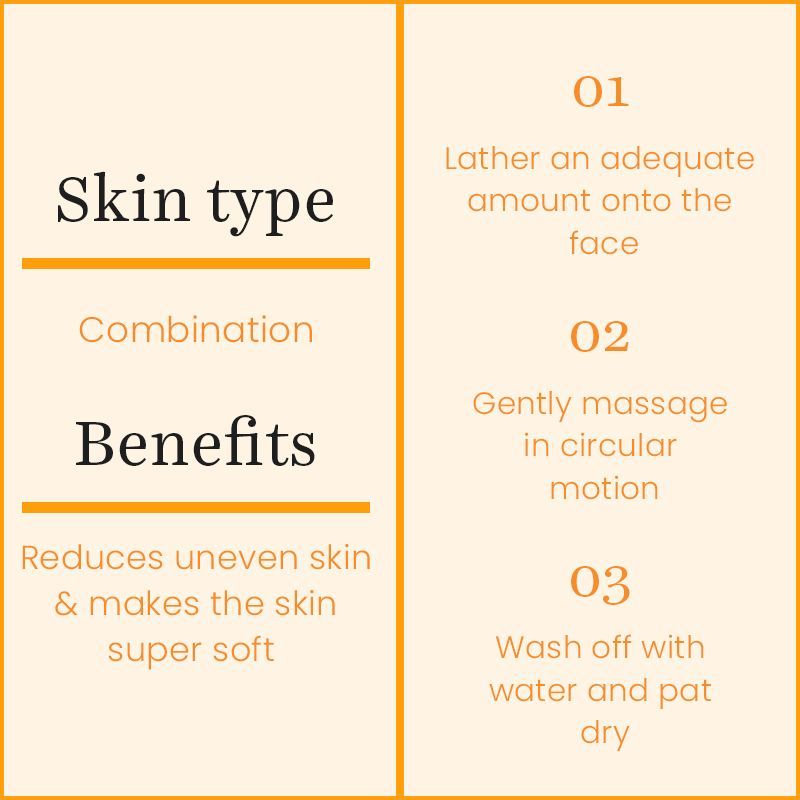 O3+ Vitamin C Face Wash Glow (60g)