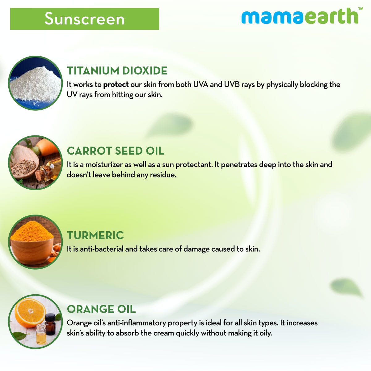 MamaEarth Ultra Light Indian Sunscreen SPF 50 PA+++ (80 g)