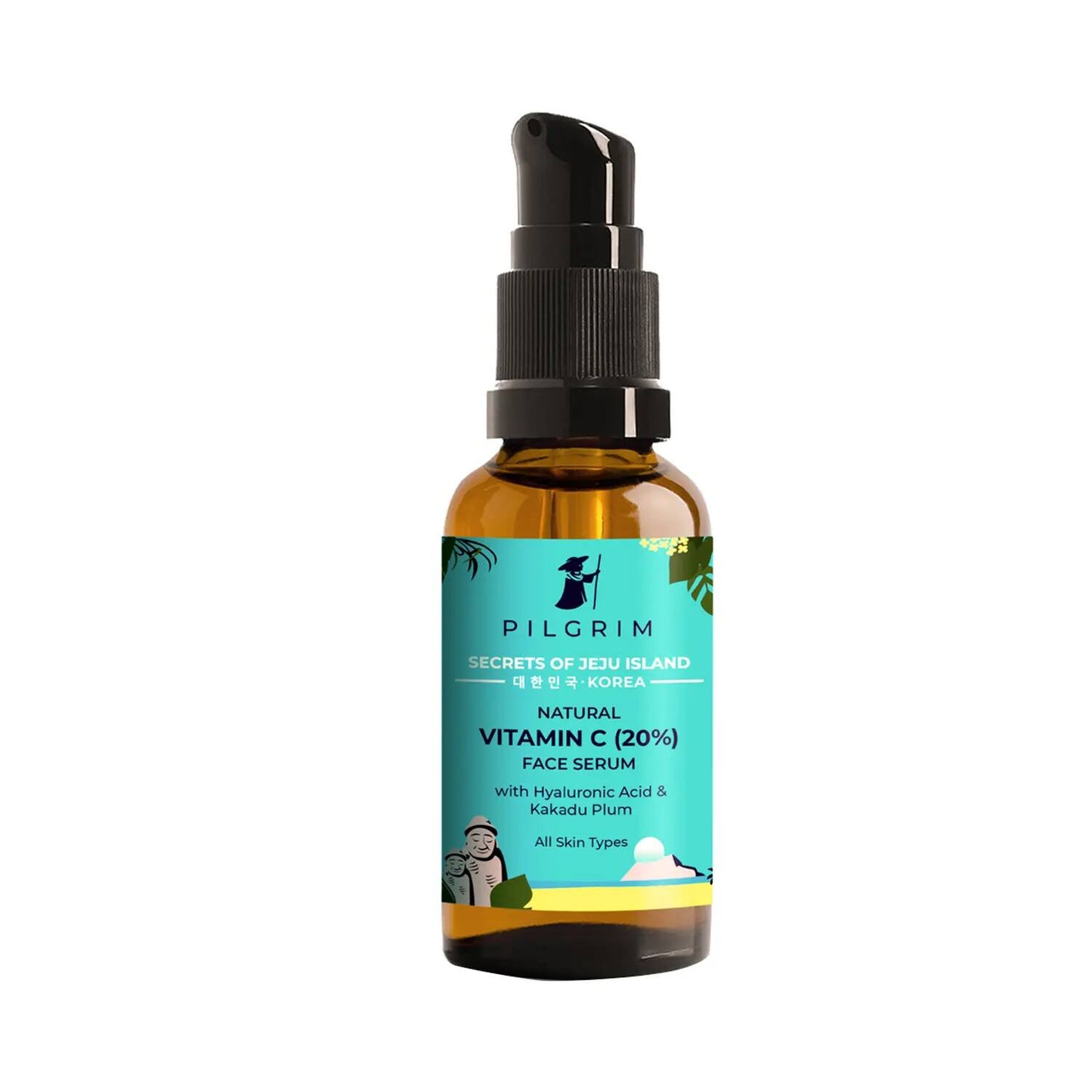 Pilgrim Vitamin C Face Serum 20% With Hyaluronic Acid & Kakadu Plum (30 ml)
