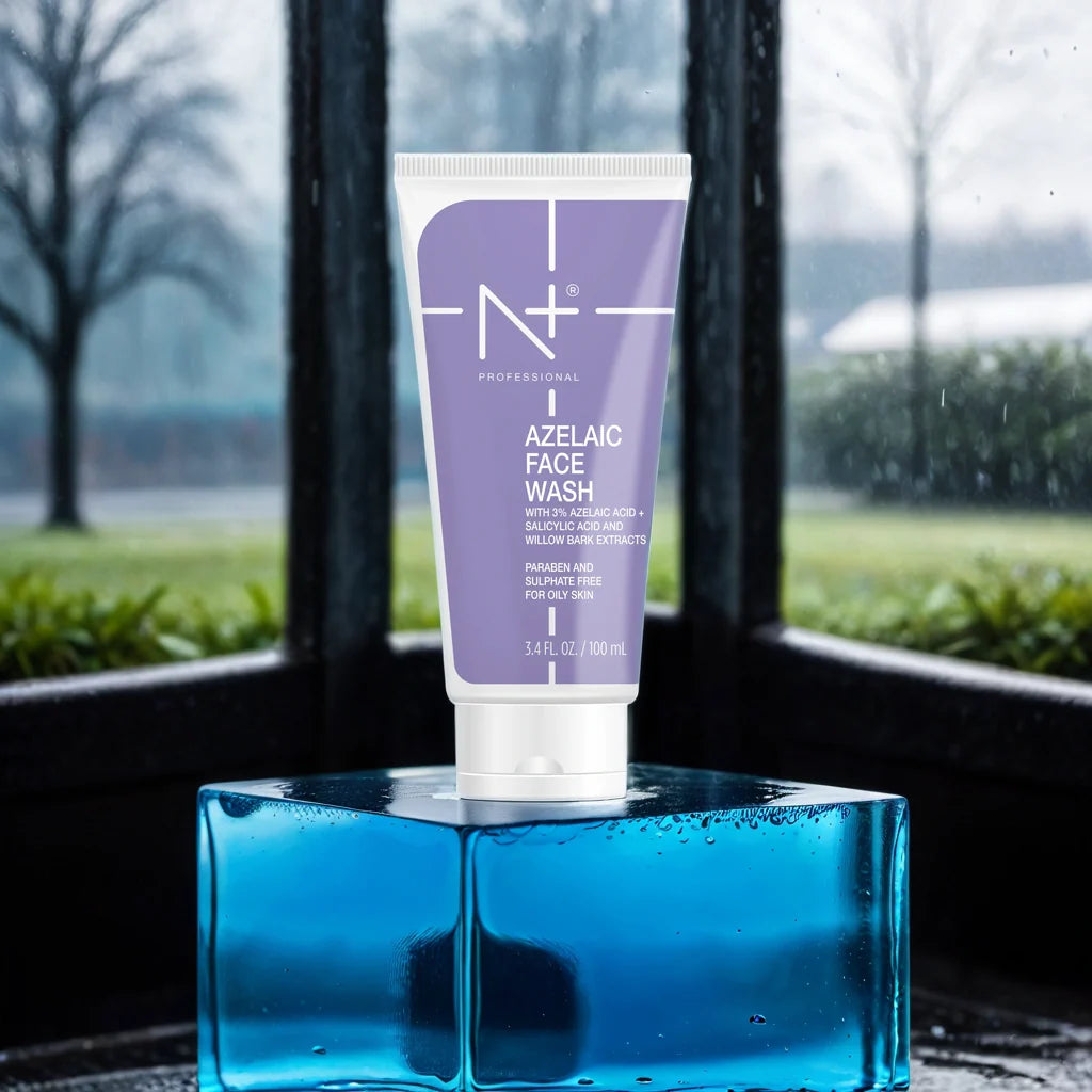 N Plus Professional Azelaic Face Wash With 3% Azelaic Acid & Salicylic Acid (100 ml)