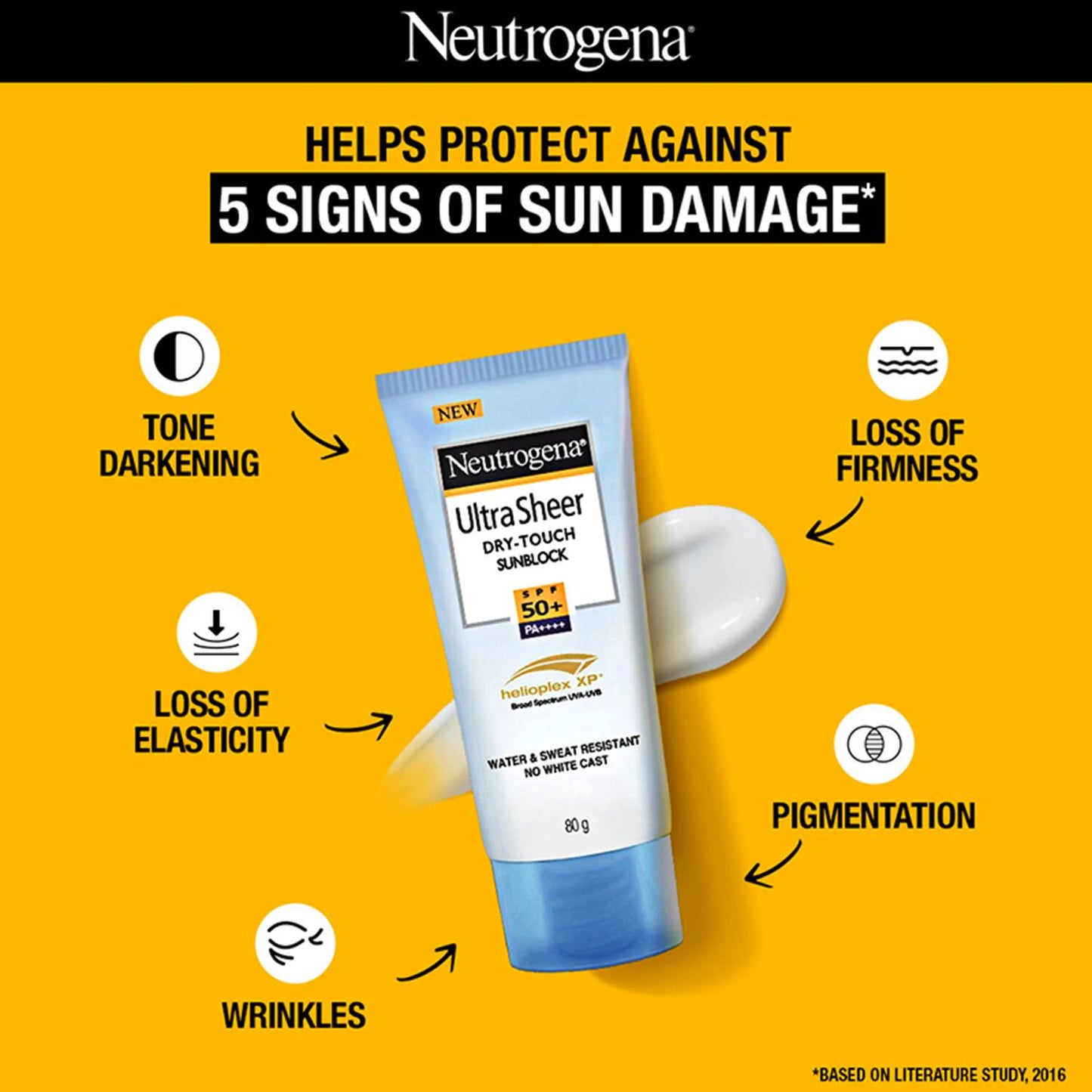 Neutrogena Ultrasheer SPF50+ PA+++ Face Sunscreen (80 g)
