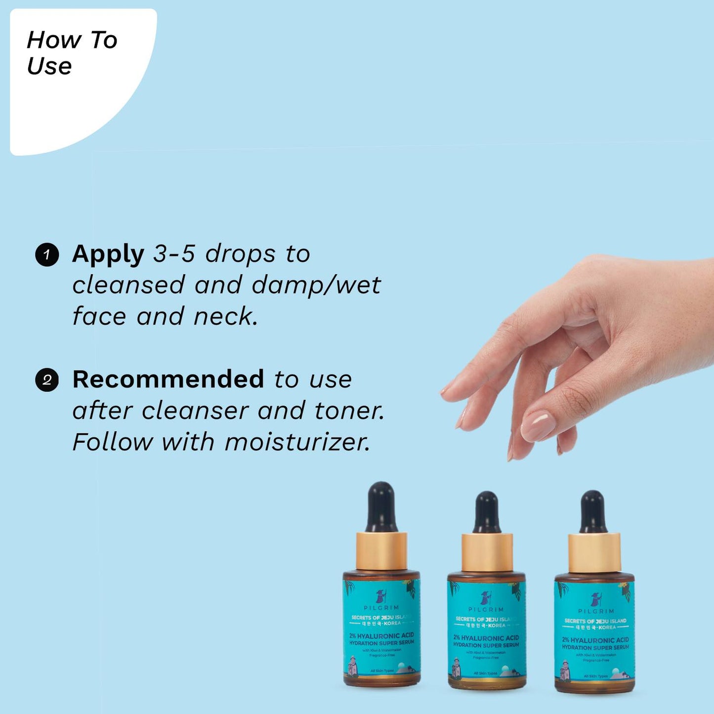 Pilgrim 2% Hyaluronic Acid Hydration Super Serum (30 ml)