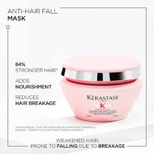 Kerastase Genesis Hair Mask For Medium To Thick Hair, Adds Strength & Reduces Hair Breakage (200 ml)