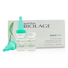Matrix Biolage ScalpSync Aminexil Hair Treatment Pack, Reduces Hair Loss From Roots.(10x6ml)