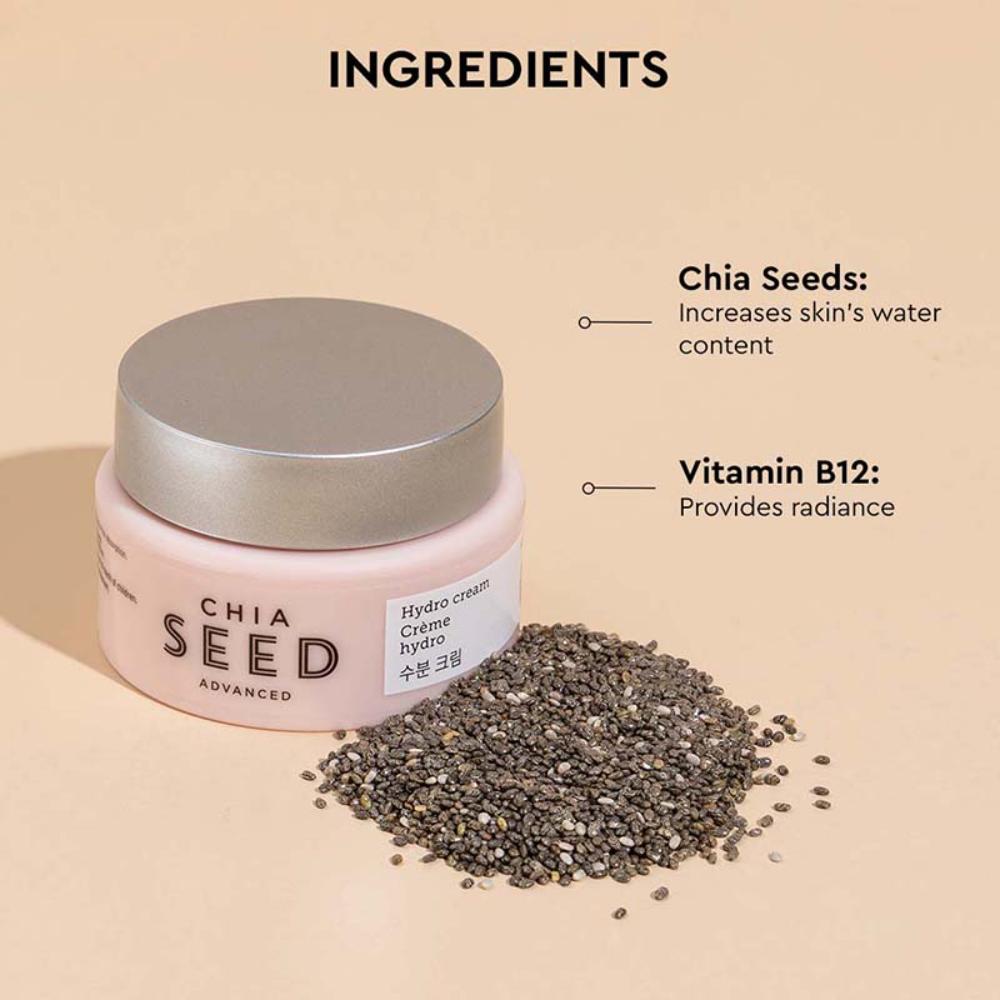 The Face Shop Chia Seed Deeply Hydrating Cream with Vitamin B12
