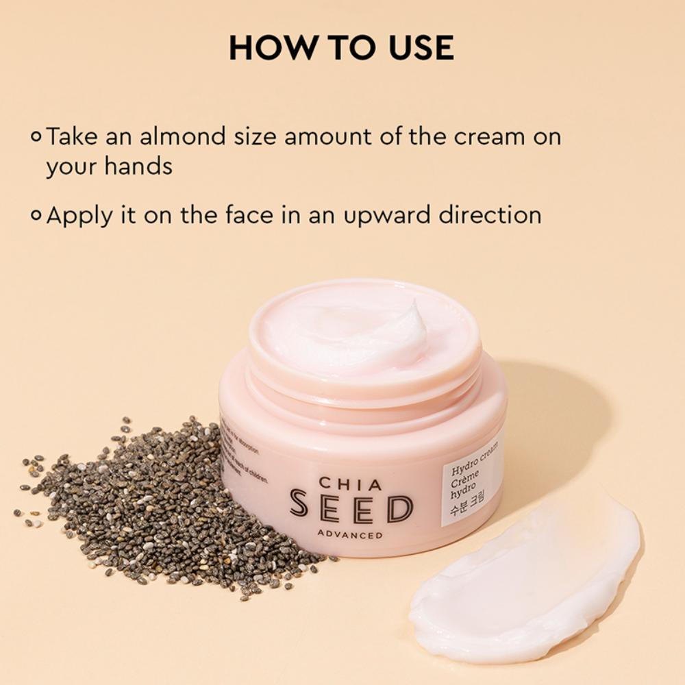 The Face Shop Chia Seed Deeply Hydrating Cream with Vitamin B12