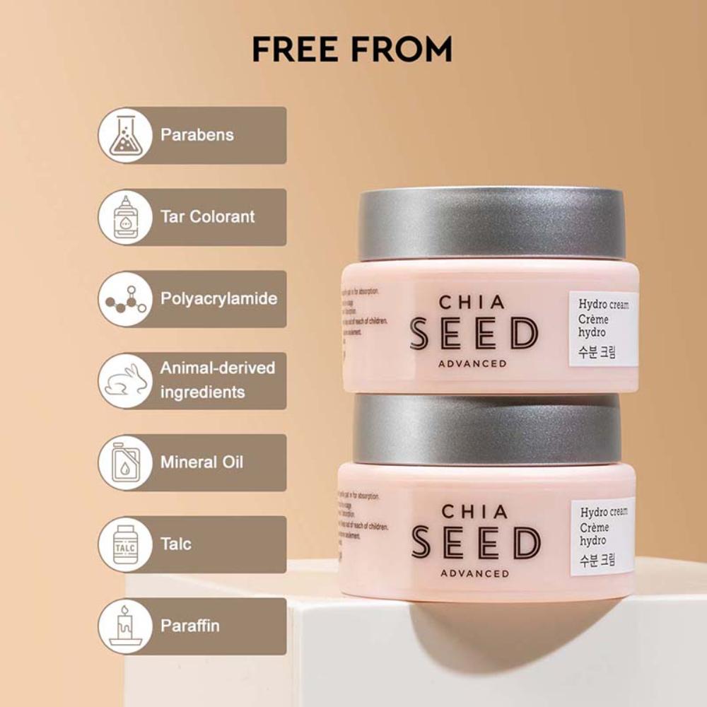 The Face Shop Chia Seed Deeply Hydrating Cream with Vitamin B12