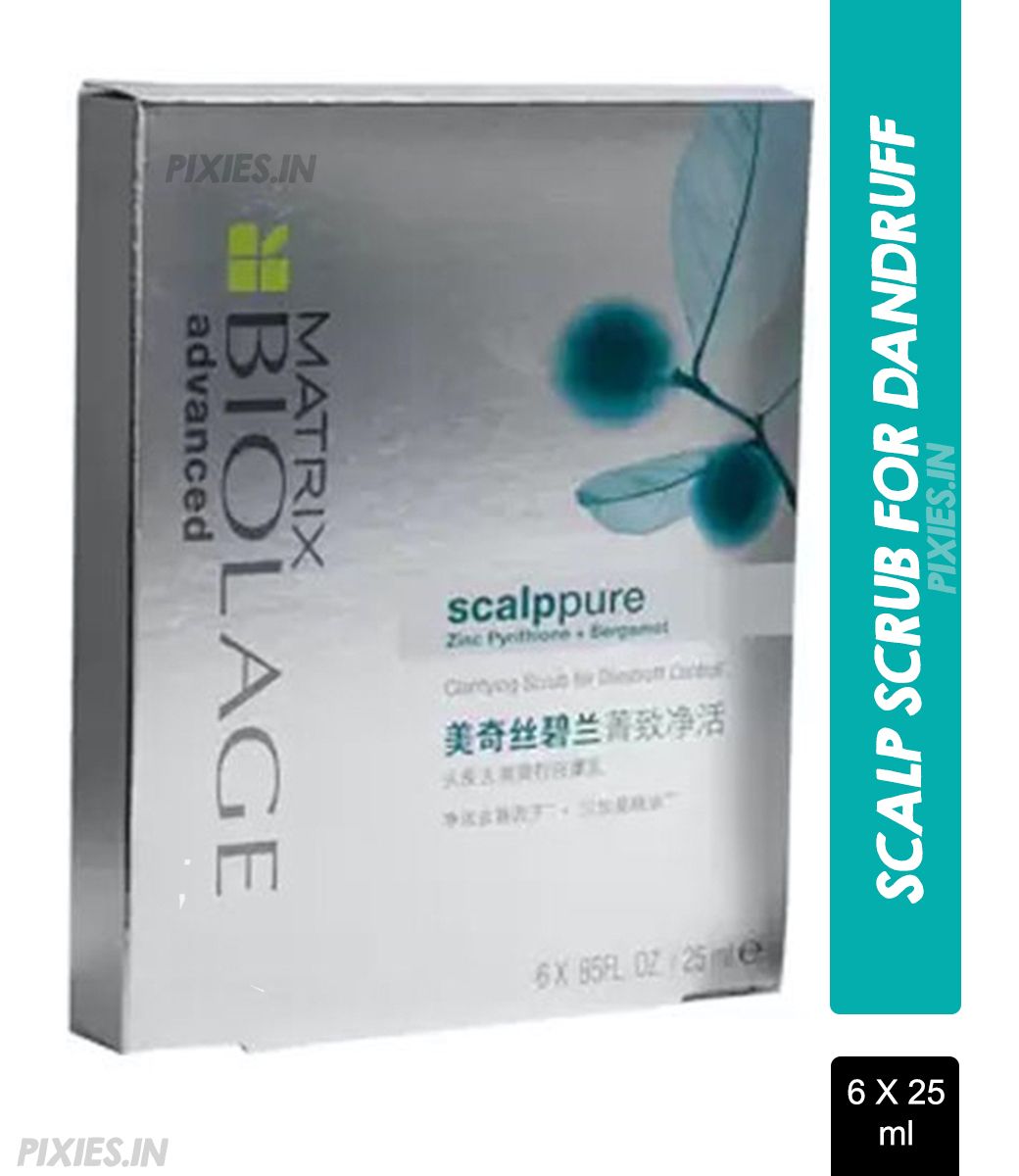 Matrix Biolage Advanced Scalppure Dandruff Scrub (6 X 25 ml)