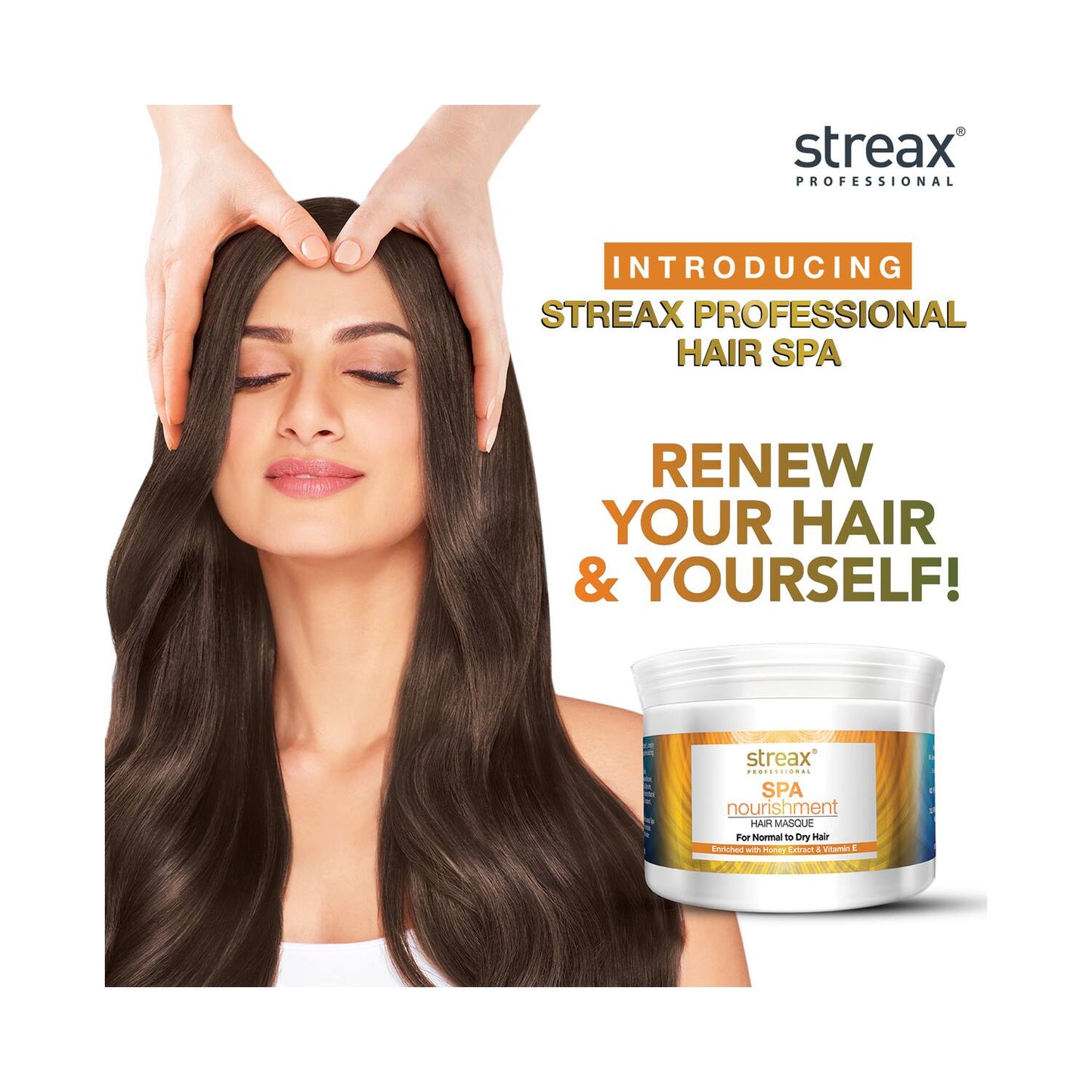 Streax Professional Spa Nourishment Honey Hair Masque (500 g)