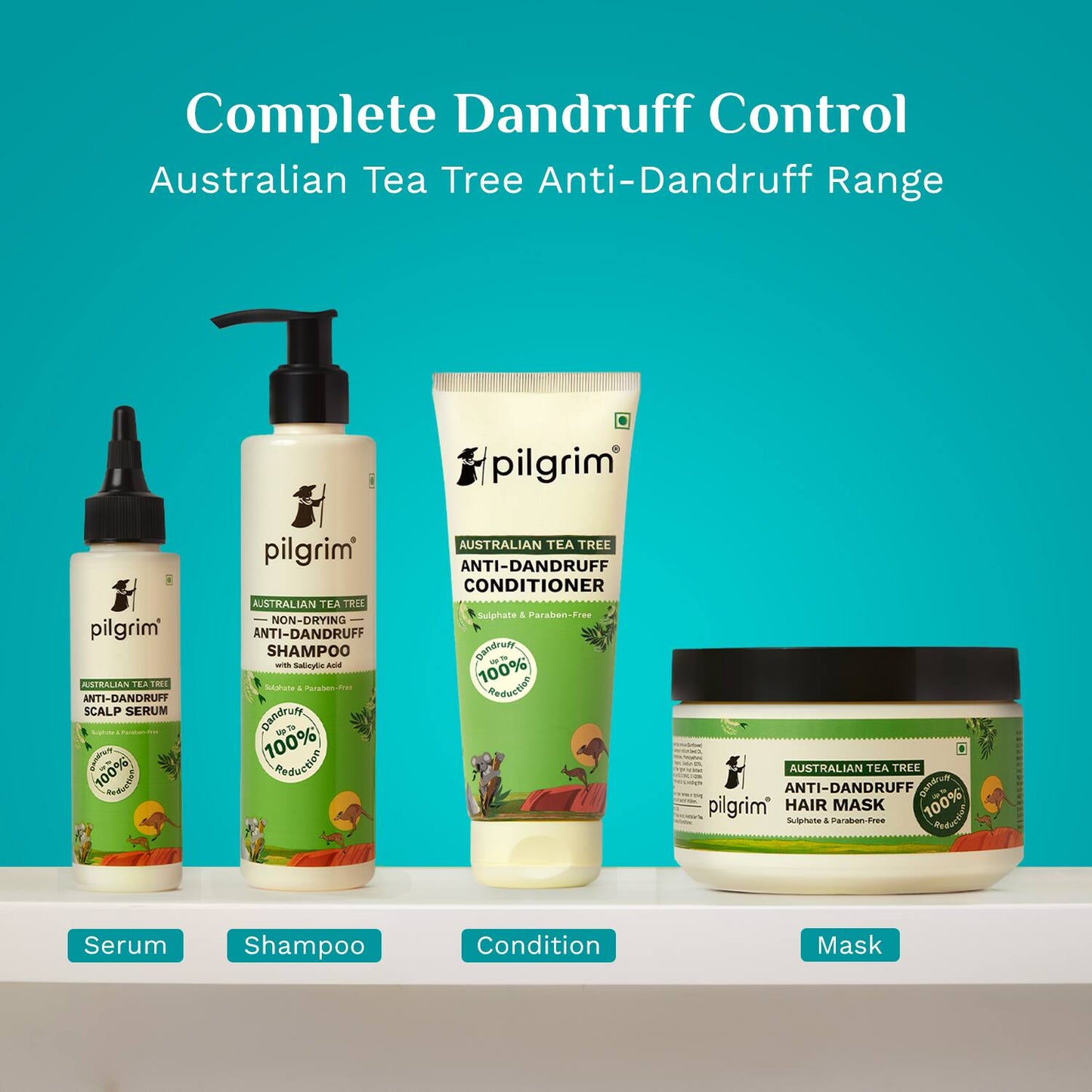 Pilgrim Australian Tea Tree Anti Dandruff Conditioner (200 ml)