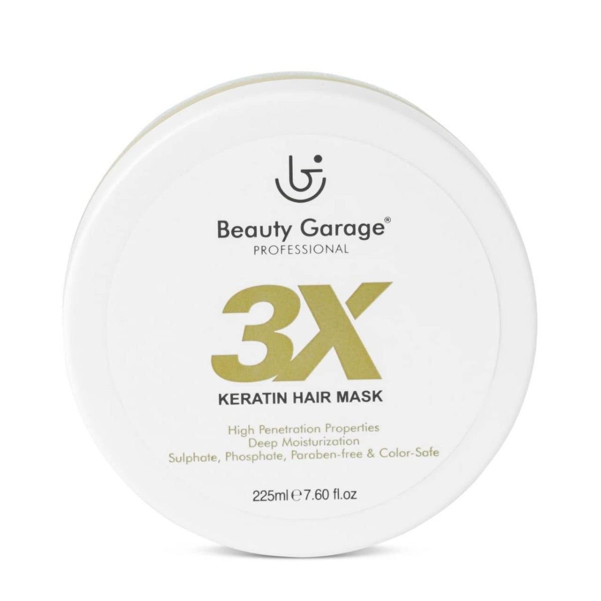 Beauty Garage Professional 3x Keratin Hair Mask (225 ml)