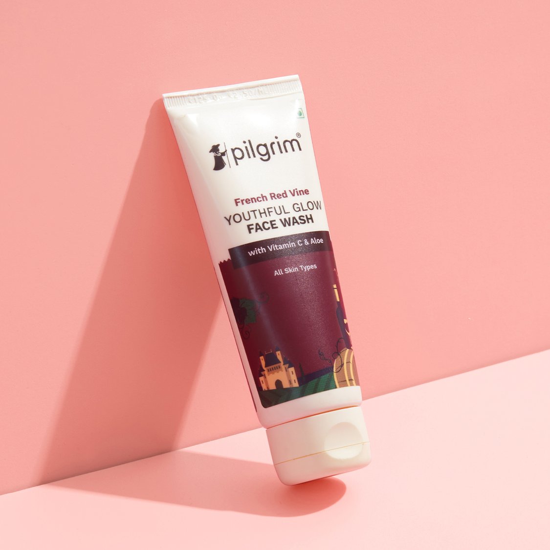 PILGRIM Red Vine Face Wash - (100 ml)