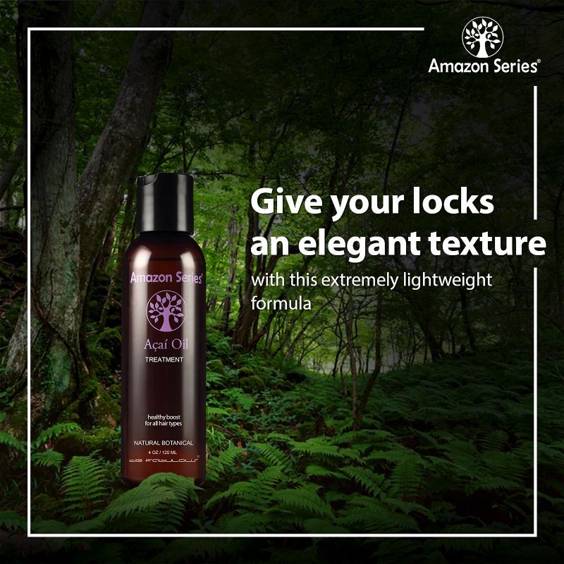 de fabulous Amazon Series Acai Oil Treatment - All Hair Types (120ml)