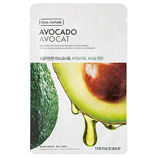 The Face Shop Real Nature Avocado Face Mask (20 g)