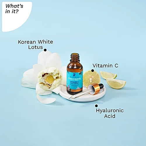 Pilgrim Vitamin C Night Serum With Hyaluronic Acid & White Lotus (30 ml)