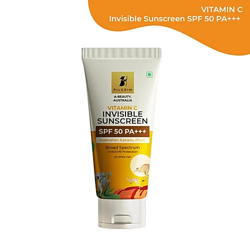 Pilgrim Vitamin C Invisible Sunscreen SPF 50 PA+++ (45 ml)