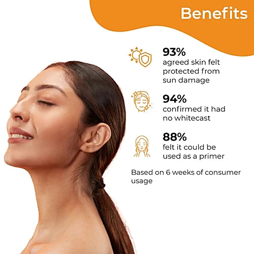 Pilgrim Vitamin C Invisible Sunscreen SPF 50 PA+++ (45 ml)