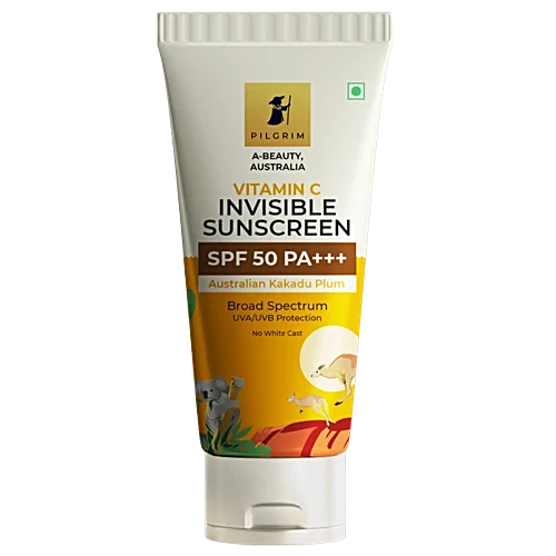 Pilgrim Vitamin C Invisible Sunscreen SPF 50 PA+++ (45 ml)