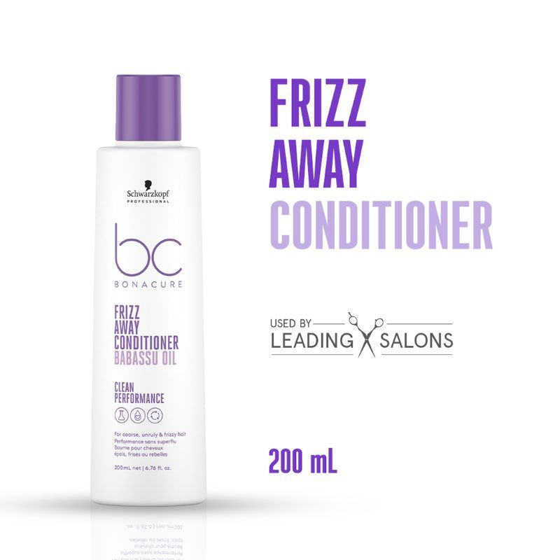 Schwarzkopf Professional Bonacure Frizz Away Conditioner With Babassu Oil (200ml)