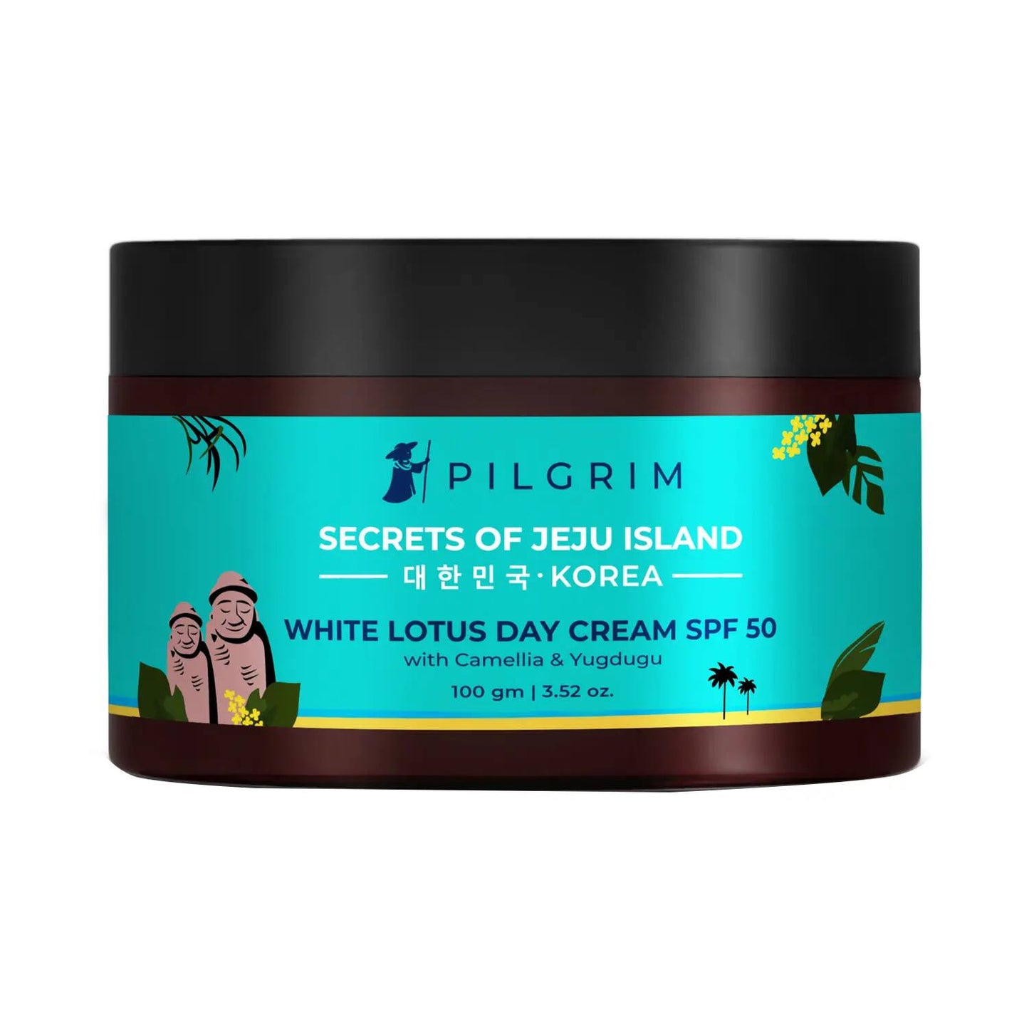 Pilgrim White Lotus Day Cream SPF 50 With Camellia & Yugdugu (100 g)