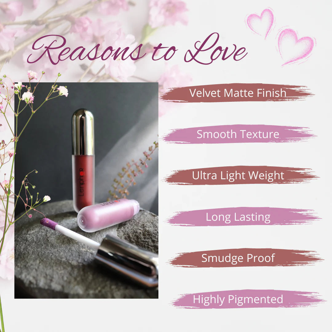 Lenphor Lasche It Liquid Lipstick (5ml)