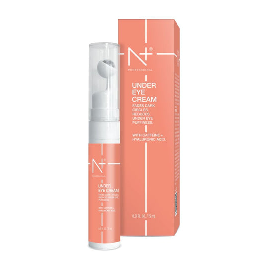 N+ Professional Under Eye Cream, with Caffeine + Hyaluronic acid (15 ml)
