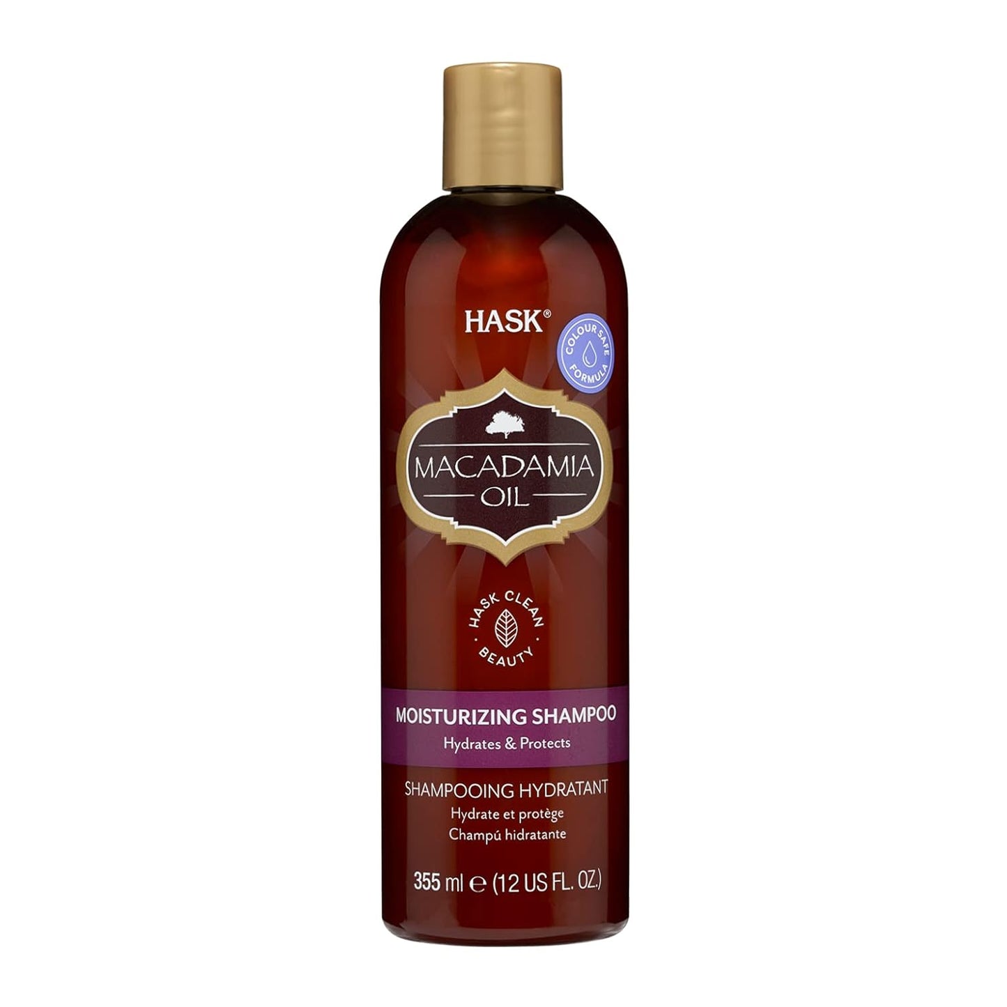 HASK Macadmia Oil Moisturizing Shampoo  (355 ml)