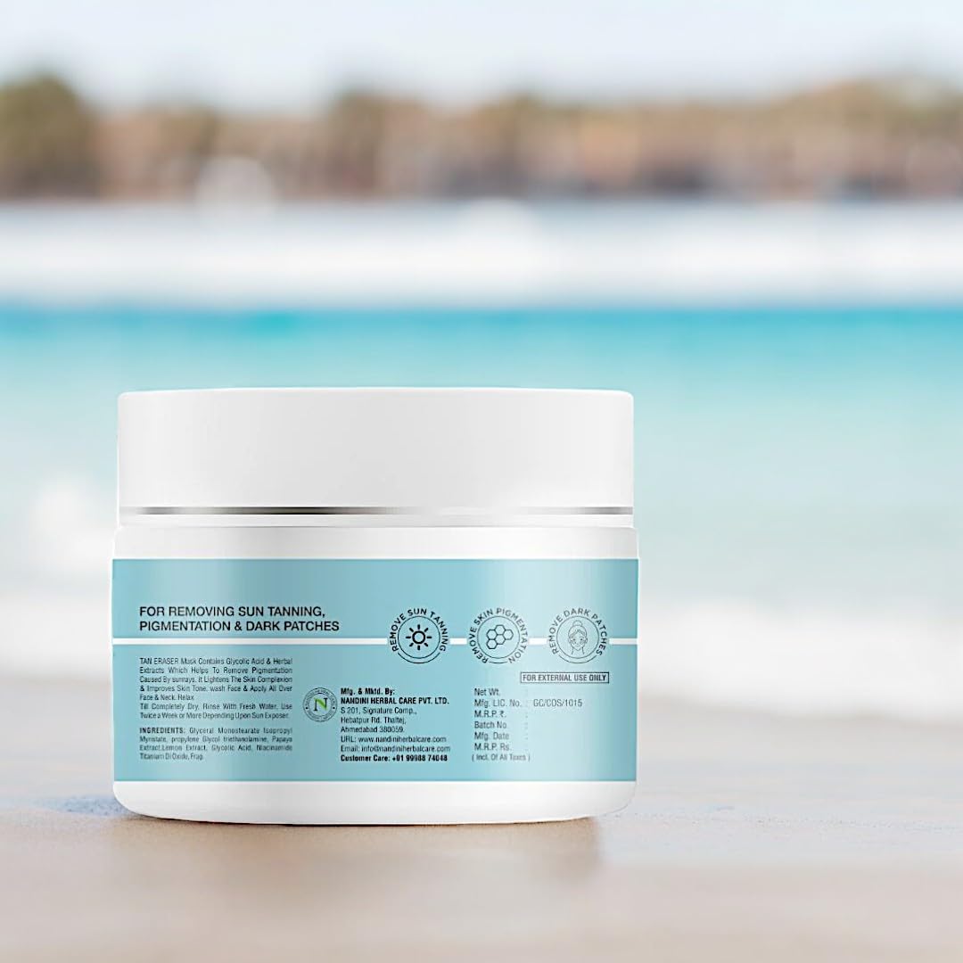 N+ Professional Tan Eraser Mask For Sun Tanning,Pigmentation & Dark Patches, (300 g)