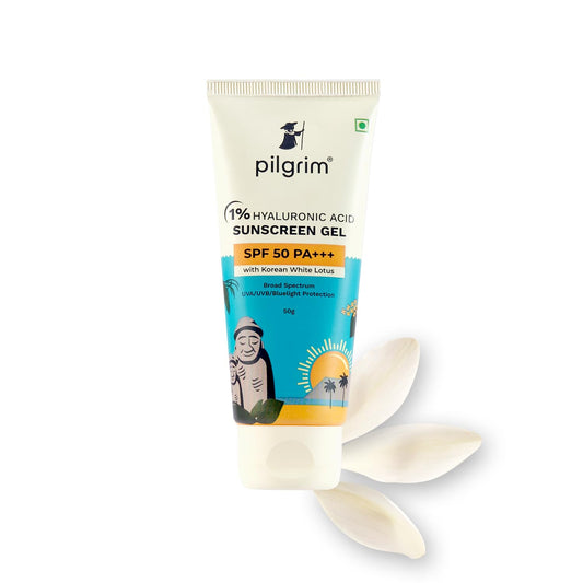 Pilgrim 1% Hyaluronic Acid Sunscreen Gel SPF 50 PA+++ (50 g)
