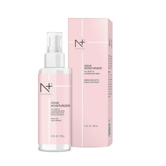 N Plus Professional Aqua Moisturiser - For Soft And Hydrating Skin - Non Oily and Non Greasy (100 ml)