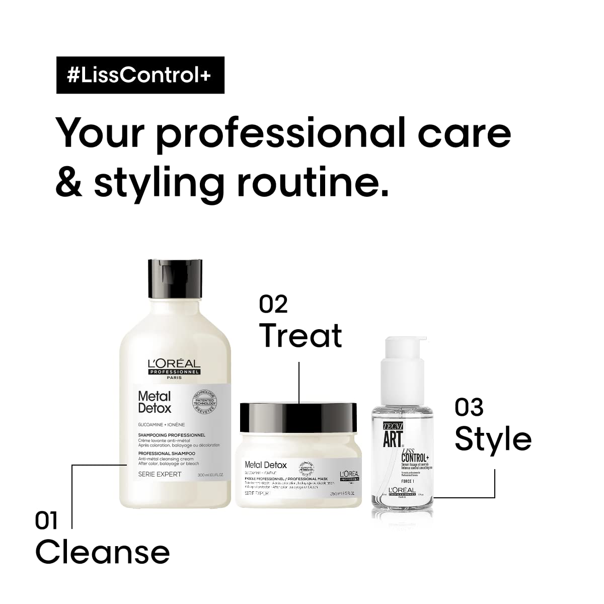 L'Oréal Professionnel Tecni Art Liss Control + Intense Control Smoothing Serum (50 ml)
