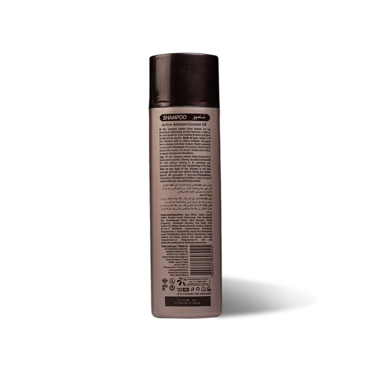 Floractive Professional W One Active Amazon + Coconut Oil Shampoo (300 ml)