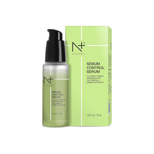N Plus Professional Sebum Control Face Serum - For Acne And Pimple - Paraben Free  (30 ml)