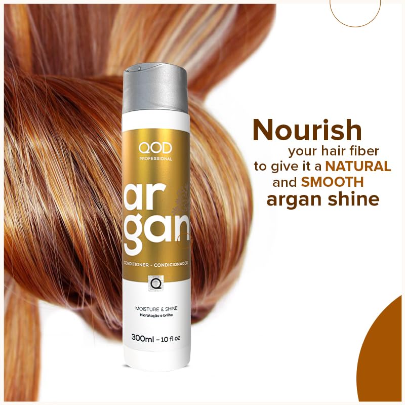 Qod Professional Argan Moisture & Shine Conditioner (300 ml)