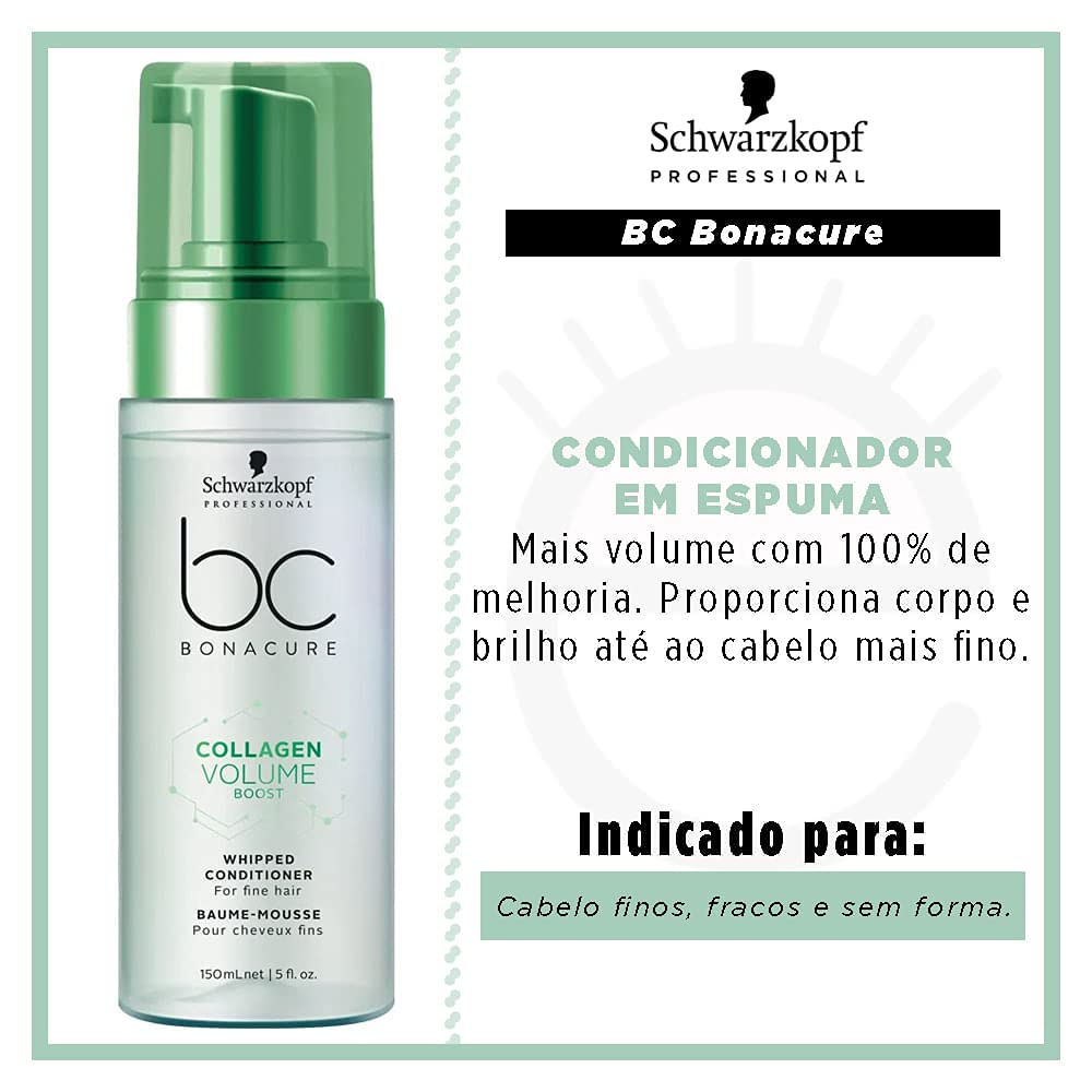 Schwarzkopf Professional BC Bonacure Collagen Volume Boost Whipped Conditioner (150 ml)