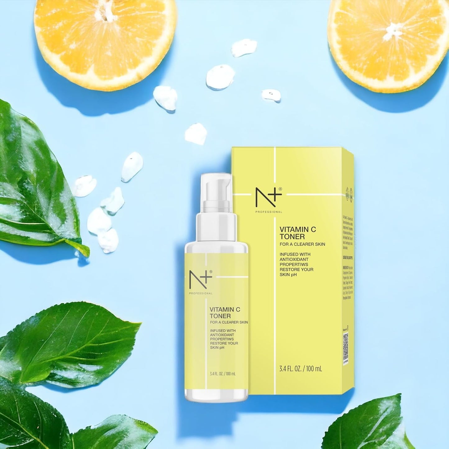 N PLUS Professional Vitamin C Toner For Face, With Vitamin C For A Clearer Skin, (100 ml)