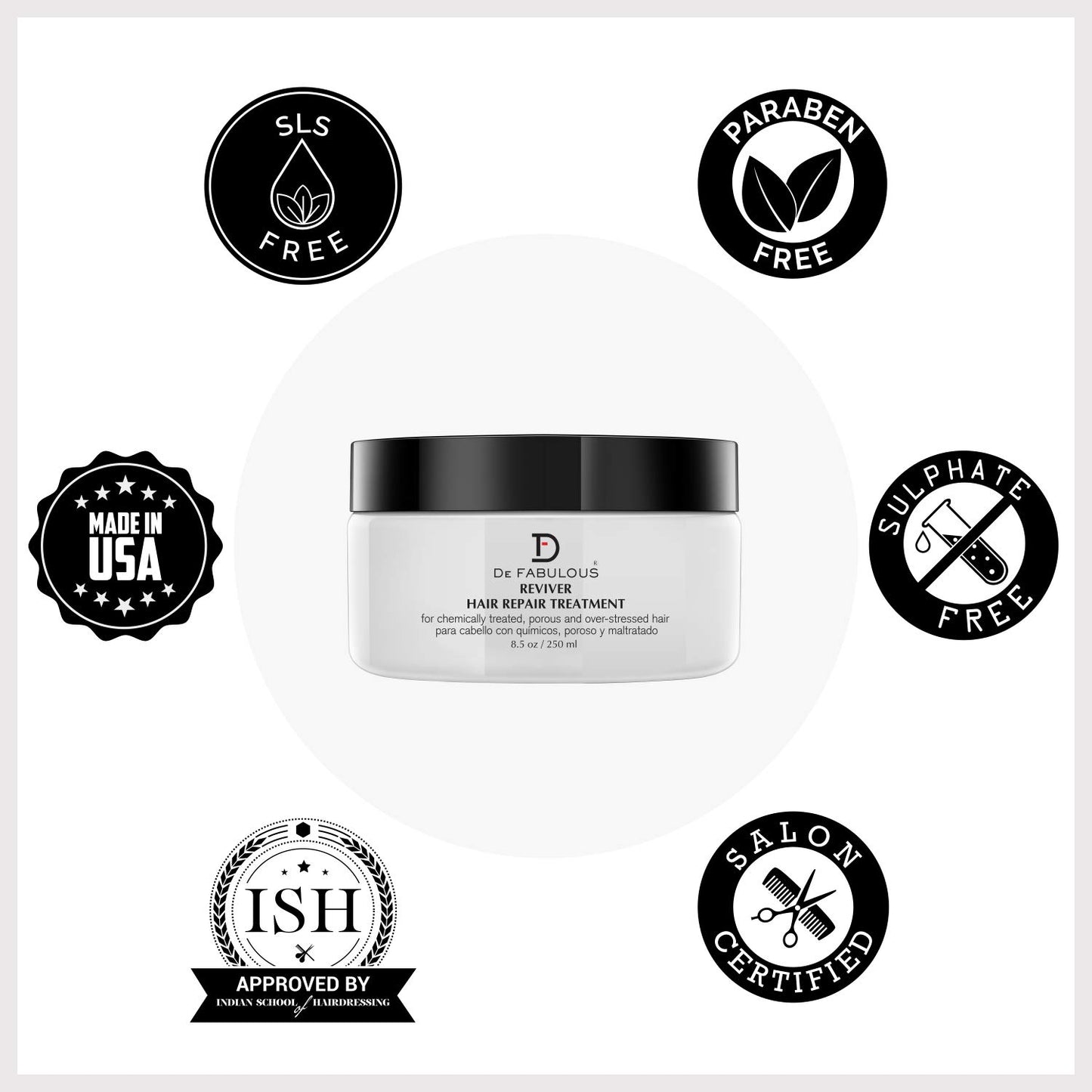 De Fabulous Reviver Hair Repair Treatment (250ml)