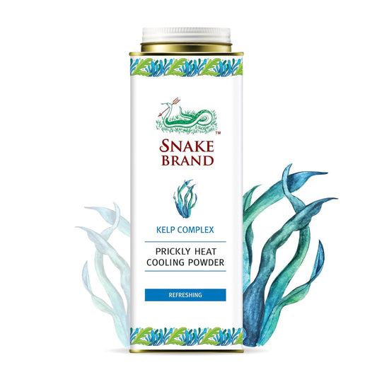 Snake Brand Prickly Heat Cooling Powder Refreshing (280 g)