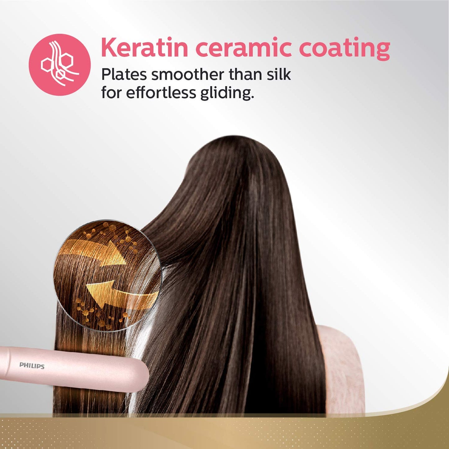Philips BHS378/10 Advanced KeraShine Straightener