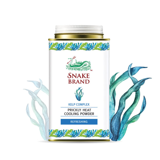 Snake Brand Prickly Heat Cooling Powder Refreshing (140 g)